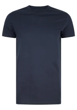 RJ Bodywear Everyday Amsterdam T-shirts (2-pack), heren T-shirts O-hals breed, donkerblauw