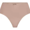 RJ Bodywear Pure Color dames maxi string (1-pack), lichtbruin