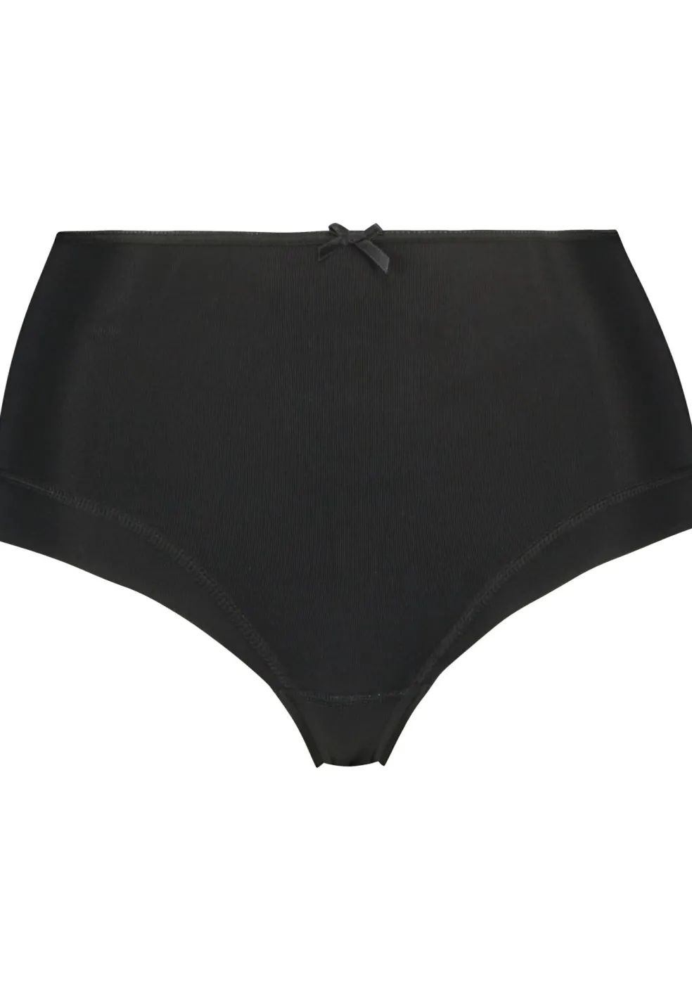 RJ Bodywear Pure Color dames maxi brief, zwart