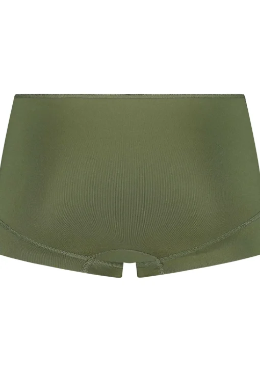 RJ Bodywear Pure Color dames short, donkergroen