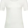 RJ Bodywear Thermo dames T-shirt kant (1-pack), wolwit