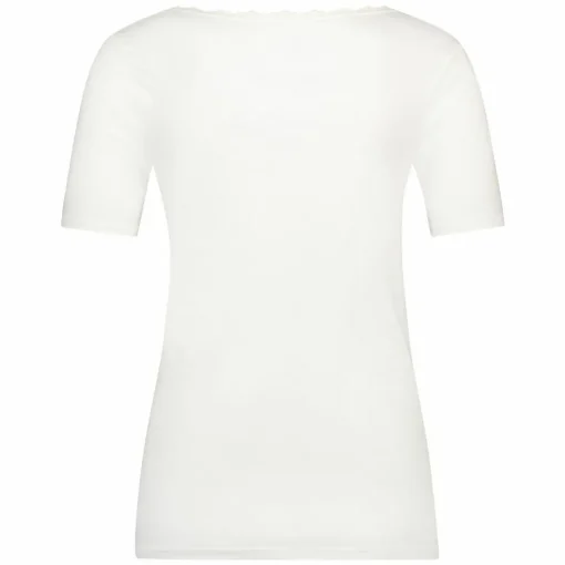 RJ Bodywear Thermo dames T-shirt kant (1-pack), wolwit