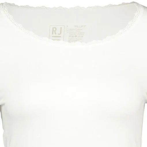 RJ Bodywear Thermo dames T-shirt kant (1-pack), wolwit