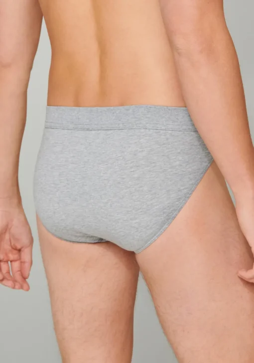 SCHIESSER 95/5 Stretch rio slips (3-pack), grijs