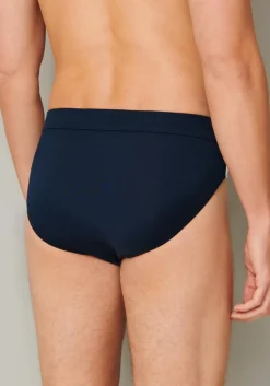 SCHIESSER 95/5 Stretch rio slips (3-pack), zwart, blauw en grijs