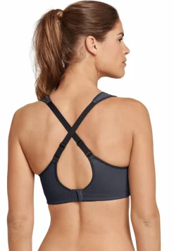 SCHIESSER Active bh (1-pack), dames sport-bh antraciet