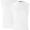 Schiesser American T-shirt Singlet 2-pack, wit