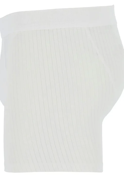 SCHIESSER Authentic shorts (2-pack), met gulp, wit