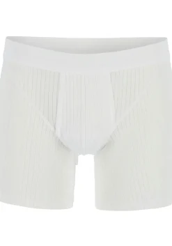 SCHIESSER Authentic shorts (2-pack), met gulp, wit