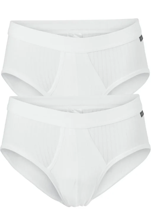 SCHIESSER Authentic sportslips (2-pack), wit