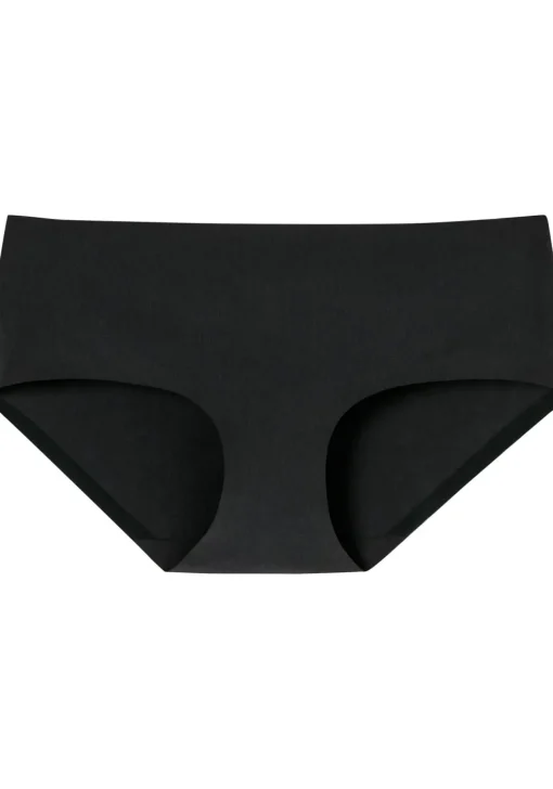 SCHIESSER Invisible Cotton dames panty slip (1-pack), zwart