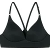 SCHIESSER Invisible Soft dames Lounge BH, voorgevormd met beugel, zwart