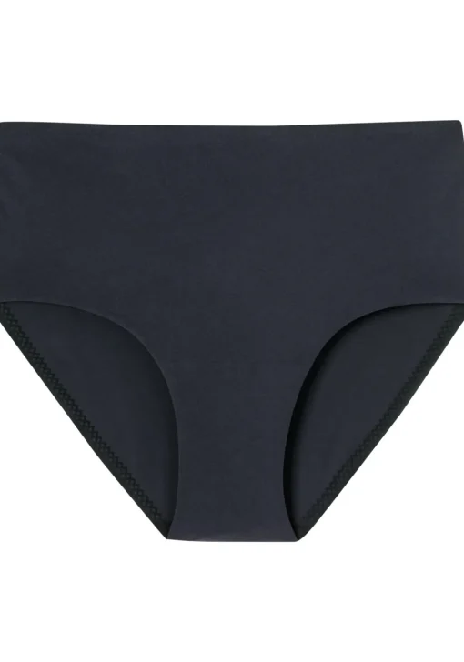 SCHIESSER Invisible Soft dames maxi slip (1-pack), zwart