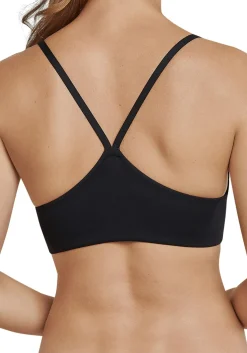 SCHIESSER Invisible Soft dames Lounge BH, voorgevormd met beugel, zwart