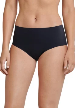 SCHIESSER Invisible Soft dames maxi slip (1-pack), zwart