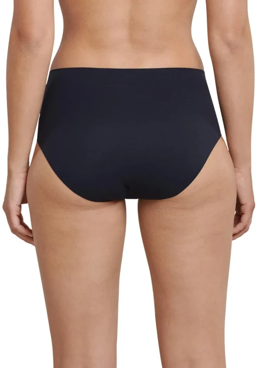SCHIESSER Invisible Soft dames maxi slip (1-pack), zwart