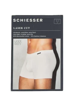 SCHIESSER Laser Cut shorts (1-pack), naadloos, blauw