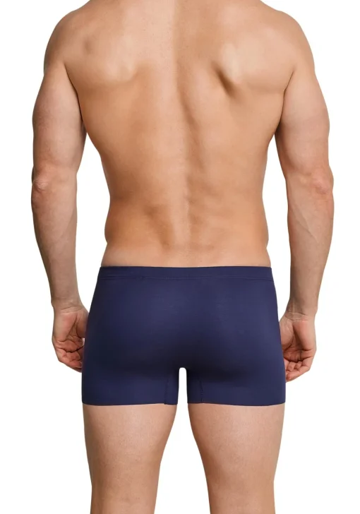 SCHIESSER Laser Cut shorts (1-pack), naadloos, blauw