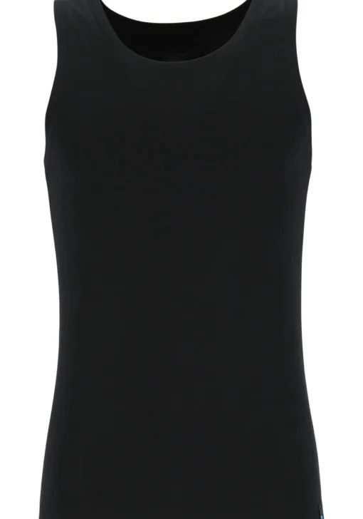 SCHIESSER Long Life Cotton singlet (1-pack), zwart