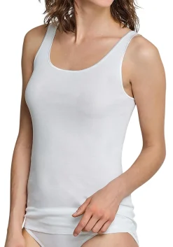 SCHIESSER Luxury dames hemdje (1-pack), wit