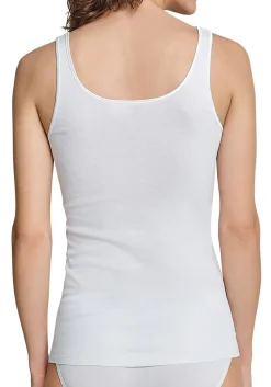 SCHIESSER Luxury dames hemdje (1-pack), wit