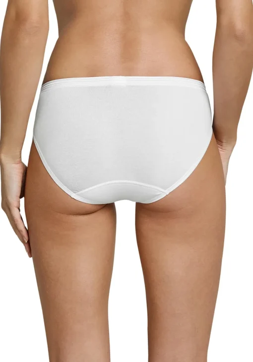 SCHIESSER Luxury dames rio slip (1-pack), wit