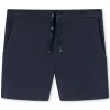 SCHIESSER Mix+Relax loungebroek kort, dames broek kort modal blauw