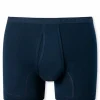 SCHIESSER Original Feinripp boxer (1-pack), heren onderbroek kort met gulp fijnrib marine
