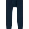 SCHIESSER Original Feinripp lange onderbroek (1-pack), heren lange onderbroek met gulp nachtblauw