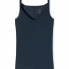 SCHIESSER Personal Fit singlet (1-pack), dames spaghettitop nachtblauw