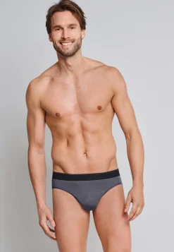 SCHIESSER Personal Fit slip (1-pack), heren rioslip grijs