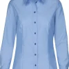 Seidensticker dames blouse regular fit, blauw