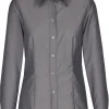 Seidensticker dames blouse regular fit, grijs