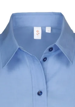 Seidensticker dames blouse regular fit, blauw