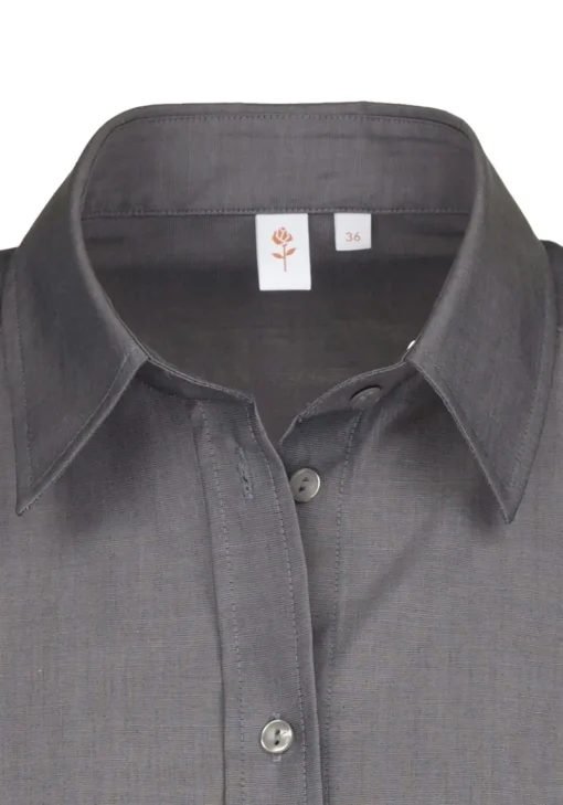 Seidensticker dames blouse regular fit, grijs