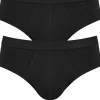 Sloggi Men 24/7 Midi, heren slips (2-pack), zwart