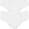 Sloggi Men 24/7 Midi, heren slips (2-pack), wit
