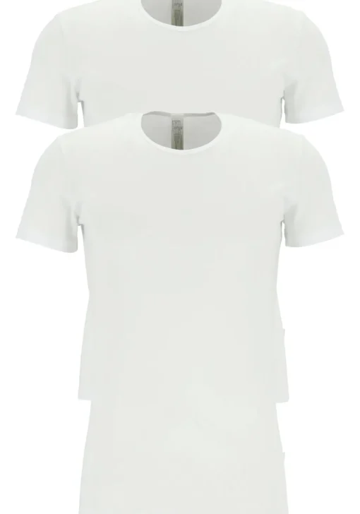 Sloggi Men 24/7 Shirt O-hals, heren T-shirts (2-pack), wit