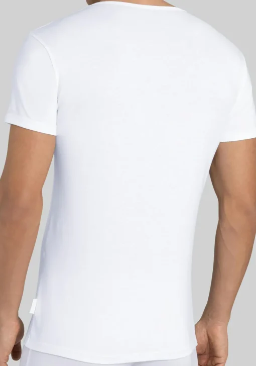 Sloggi Men 24/7 Shirt O-hals, heren T-shirts (2-pack), wit