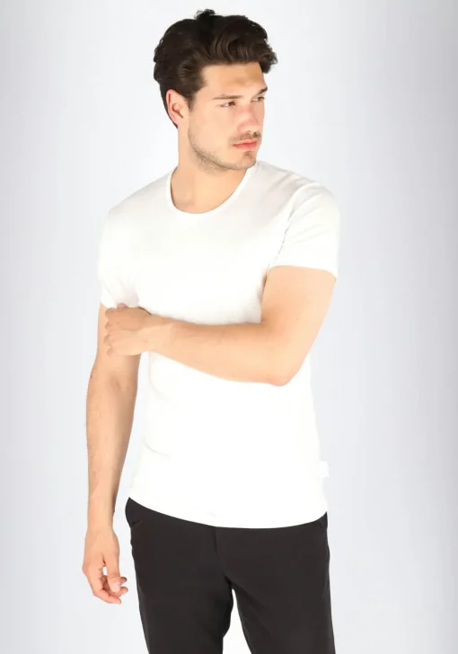Sloggi Men 24/7 Shirt O-hals, heren T-shirts (2-pack), wit