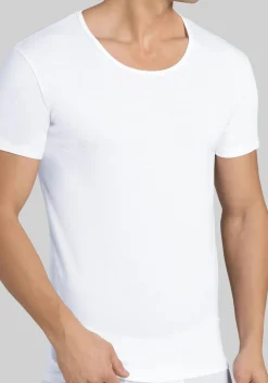 Sloggi Men 24/7 Shirt O-hals, heren T-shirts (2-pack), wit