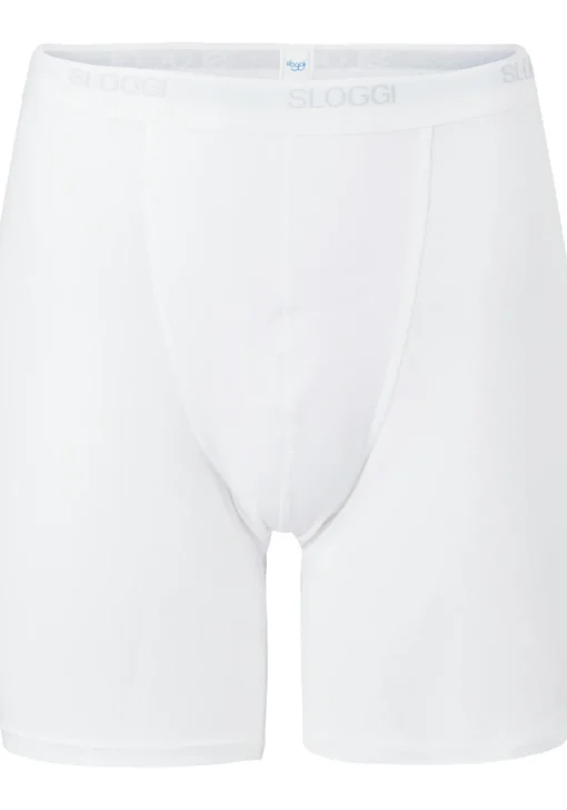 Sloggi Men Basic Long, heren boxer (1-pack), wit