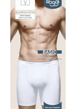 Sloggi Men Basic Long, heren boxer (1-pack), wit
