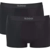 Sloggi Men EVER Ease Hipster, heren boxershort korte pijp (2-pack), zwart