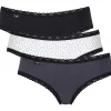 Sloggi Women 24/7 Weekend Hipster (3-pack), dames slip, zwart