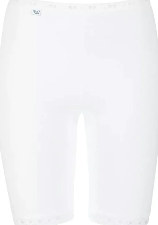 Sloggi Women Basic+ Long (1-pack), dames boxer, wit