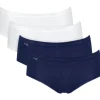 Sloggi Women Basic+ Midi (4-pack), dames slip, wit