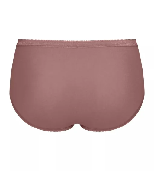 Sloggi Women Basic+ Midi (4-pack), dames slip, wit, grijs, zwart, beige