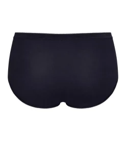 Sloggi Women Basic+ Midi (4-pack), dames slip, wit, grijs, zwart, beige