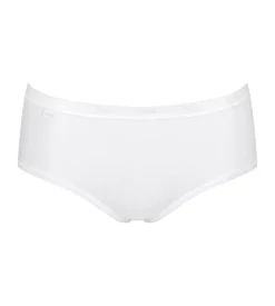 Sloggi Women Basic+ Midi (4-pack), dames slip, wit, grijs, zwart, beige